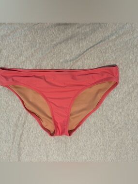 J. Crew Coral Pink Bikini Bottoms size medium